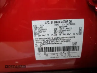 2025 Ford Explorer ST-Line with VIN 1FMUK8KH5SGA70631, listed as a Copart auction lot 46461765 with 2,129 mi miles and Salvage Title. Bid and sale history available at carsss.com. Image 15.