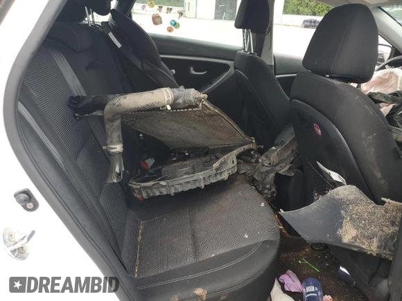 2017 Hyundai Elantra with VIN KMHD35LH4HU373680, listed as a Copart auction lot 58448835 with Not provided miles and Salvage title. Bid and sale history available at DreamBid. Image 11.