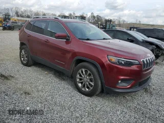 2020 Jeep Cherokee Latitude Plus with VIN 1C4PJLLB5LD657299, listed as a Copart auction lot 49437935 with 125,024 mi miles and Salvage Title. Bid and sale history available at carsss.com. Image 4.