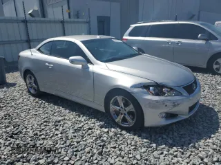2010 Lexus IS 350 C with VIN JTHFE2C22A2504798, listed as a Copart auction lot 55393485 with 137,259 mi miles and Salvage Title. Bid and sale history available at DreamBid. Image 4.