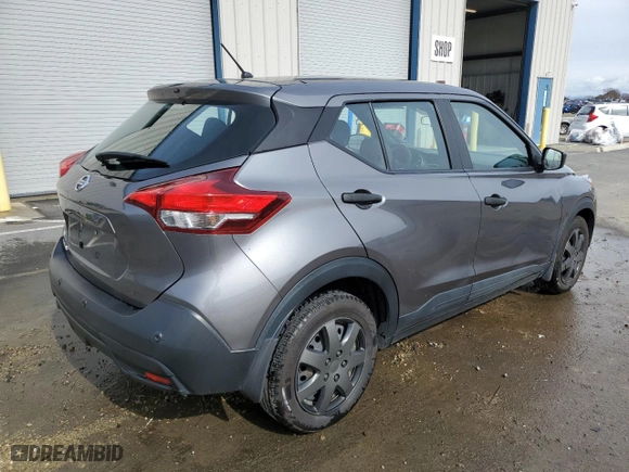 2020 Nissan Kicks S with VIN 3N1CP5BV9LL573536, listed as a Copart auction lot 45577975 with 100,177 mi miles and Clean Title. Bid and sale history available at carsss.com. Image 3.