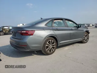 2024 Volkswagen Jetta Sport with VIN 3VWAM7BU8RM064280, listed as a Copart auction lot 59132845 with 4,439 mi miles and Salvage title. Bid and sale history available at DreamBid. Image 3.