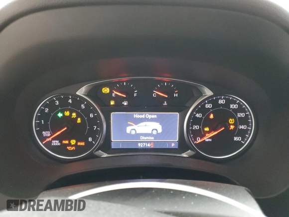 2020 GMC Terrain SLT with VIN 3GKALVEV1LL137814, listed as a Copart auction lot 47792555 with 92,714 mi miles and Salvage Title. Bid and sale history available at DreamBid. Image 9.