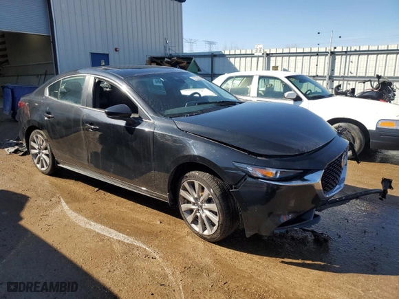 2021 Mazda Mazda3 Sedan Preferred with VIN JM1BPACLXM1342300, listed as a Copart auction lot 48497045 with 63,963 mi miles and Salvage Title. Bid and sale history available at carsss.com. Image 4.