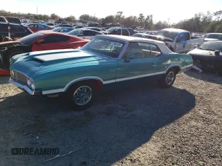 1970 Oldsmobile Cutlass with VIN 342670E151071, listed as a Copart auction lot 41603435 with 204,121 mi miles and Salvage Title. Bid and sale history available at DreamBid. Image 1.