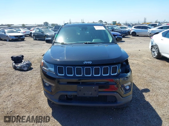 2017 Jeep Compass Latitude with VIN 3C4NJCBB6HT605934, listed as a IAAI auction lot 41846329 with 145,275 mi miles and . Bid and sale history available at DreamBid. Image 13.