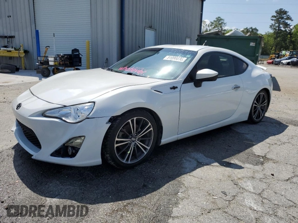 2013 Scion FR-S with VIN JF1ZNAA11D1710004, listed as a Copart auction lot 51099035 with 155,909 mi miles and Salvage Title. Bid and sale history available at DreamBid. Image 1.