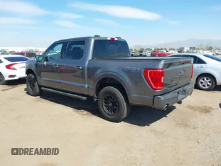 2023 Ford F-150 XL with VIN 1FTFW1ED9PFA46525, listed as a IAAI auction lot 41695823 with 19,897 mi miles. Bid and sale history available at carsss.com. Image 3.