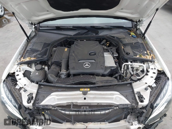 2017 Mercedes-Benz C 300 with VIN WDDWK4JB9HF529814, listed as a IAAI auction lot 42018870 with 39,062 mi miles and . Bid and sale history available at DreamBid. Image 10.