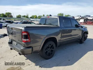 2021 Ram 1500 Laramie with VIN 1C6SRFJT3MN677537, listed as a Copart auction lot 57936295 with Not provided miles and Salvage title. Bid and sale history available at DreamBid. Image 3.
