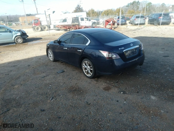 2012 Nissan Maxima 3.5 SV with VIN 1N4AA5AP8CC868105, listed as a IAAI auction lot 41490842 with 1 mi miles. Bid and sale history available at carsss.com. Image 3.
