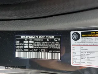 2020 Mercedes-Benz AMG GT 63 S с VIN WDD7X8KB6LA015128, выставлен на аукционе Copart как лот 63472173 с пробегом 39 422 миль миль и . История ставок и продаж доступна на DreamBid. Изображение 13.