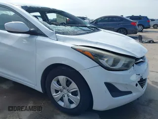 2016 Hyundai Elantra SE with VIN 5NPDH4AEXGH726523, listed as a IAAI auction lot 42648121 with 109,382 mi miles and . Bid and sale history available at DreamBid. Image 19.