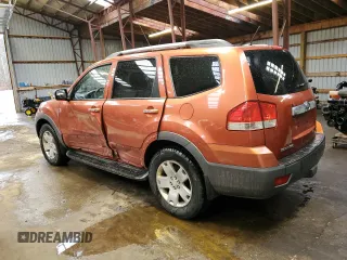 2009 Kia Borrego EX with VIN KNDJH741795017435, listed as a Copart auction lot 86331174 with 257,271 mi miles and Clean Title. Bid and sale history available at DreamBid. Image 2.