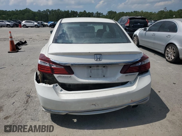 2016 Honda Accord Sport с VIN 1HGCR2F55GA024074, выставлен на аукционе Copart как лот 57413775 с пробегом 203 264 миль миль и Списание • Salvage title. История ставок и продаж доступна на DreamBid. Изображение 6.