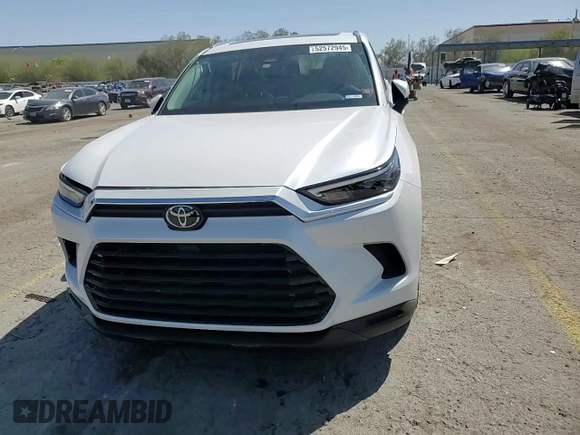 2024 Toyota Highlander XLE z VIN 5TDAAAB53RS061224, wystawiony jako Copart lot #52572945 z przebiegiem 15 604 mil mil oraz Szkoda całkowita • Salvage title. Historia ofert i sprzedaży dostępna na DreamBid. Obrazek 11.