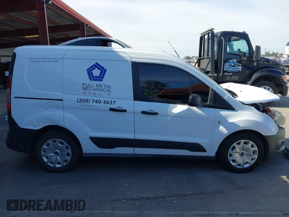 2018 Ford Transit Connect XL with VIN NM0LS6E72J1349590, listed as a IAAI auction lot 41541370 with 115,618 mi miles and . Bid and sale history available at DreamBid. Image 14.
