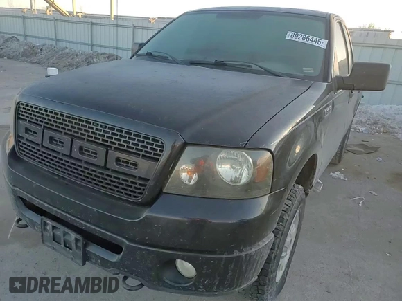 2008 Ford F-150 XL with VIN 1FTRF14W48KE24792, listed as a Copart auction lot 89286445 with 221,905 mi miles and Salvage Title. Bid and sale history available at carsss.com. Image 10.