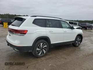 2025 Volkswagen Atlas SE z VIN 1V2JR2CA2SC522901, wystawiony jako Copart lot #44956845 z przebiegiem 1 591 mil mil oraz Szkoda całkowita • Salvage title. Historia ofert i sprzedaży dostępna na DreamBid. Obrazek 3.