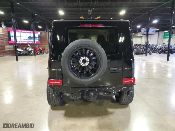2022 Mercedes-Benz G-Class AMG G 63 with VIN W1NYC7HJ3NX456209, listed as a Copart auction lot 86330884 with NaN miles and Salvage Title. Bid and sale history available at carsss.com. Image 4.