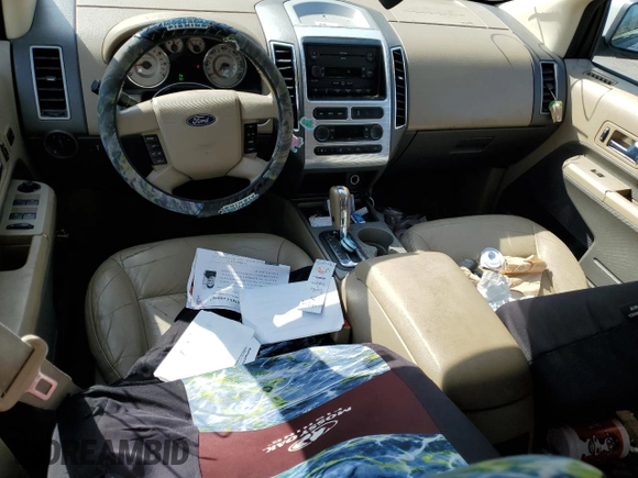 2007 Ford Edge SEL PLUS with VIN 2FMDK49C97BB31609, listed as a Copart auction lot 51873585 with 160,409 mi miles and Salvage Title. Bid and sale history available at carsss.com. Image 8.