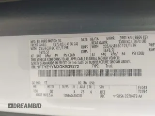 2016 Ford Transit Cargo с VIN 1FTYE1YM2GKB39272, выставлен на аукционе IAAI как лот 42427544 с пробегом 161 406 миль миль и . История ставок и продаж доступна на DreamBid. Изображение 9.