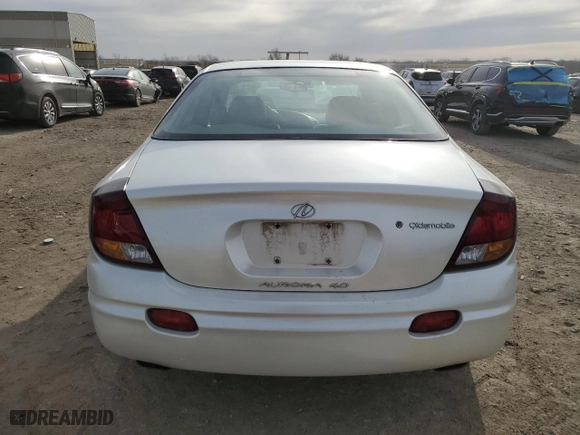 2001 Oldsmobile Aurora with VIN 1G3GS64C014109357, listed as a Copart auction lot 50000355 with 134,722 mi miles and Salvage Title. Bid and sale history available at carsss.com. Image 6.