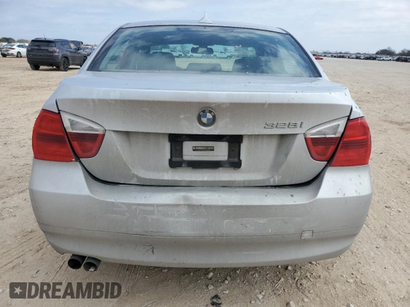 2007 BMW 3 Series 328i with VIN WBAVC53567FZ73244, listed as a Copart auction lot 45507755 with 151,910 mi miles and Salvage Title. Bid and sale history available at carsss.com. Image 6.