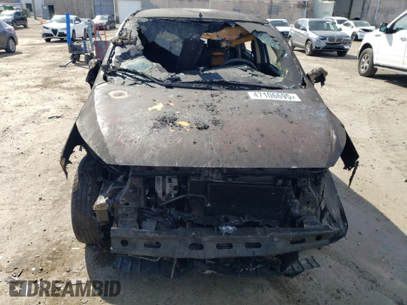 2021 Mitsubishi Mirage ES with VIN ML32AUHJ0MH009267, listed as a Copart auction lot 47106695 with Not provided miles and Salvage title. Bid and sale history available at DreamBid. Image 5.