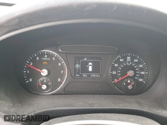2016 Kia Sorento LX with VIN 5XYPG4A39GG086813, listed as a Copart auction lot 49260685 with 129,616 mi miles and Salvage Title. Bid and sale history available at DreamBid. Image 9.