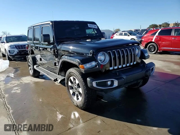 2022 Jeep Wrangler Unlimited Sahara with VIN 1C4HJXEN5NW145438, listed as a Copart auction lot 84207384 with 38,964 mi miles and Non repairable. Bid and sale history available at DreamBid. Image 15.