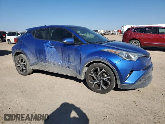 2018 Toyota C-HR XLE with VIN NMTKHMBX4JR060640, listed as a Copart auction lot 46633775 with 144,995 mi miles and Salvage Title. Bid and sale history available at DreamBid. Image 4.