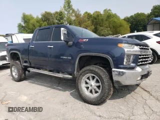 2022 Chevrolet Silverado 3500HD LTZ with VIN 2GC4YUEY0N1204440, listed as a Copart auction lot 79174864 with 27,414 mi miles and Salvage Title. Bid and sale history available at DreamBid. Image 4.