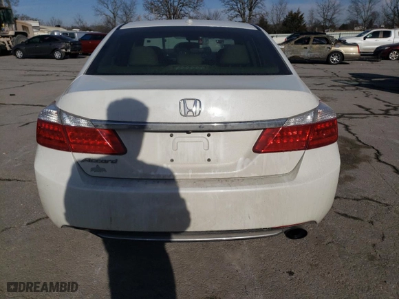 2014 Honda Accord Sedan EX-L with VIN 1HGCR2F86EA076076, listed as a Copart auction lot 43009295 with 205,989 mi miles and Salvage Title. Bid and sale history available at carsss.com. Image 6.