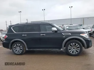 2020 Nissan Armada SL with VIN JN8AY2ND4L9107593, listed as a IAAI auction lot 41538490 with 185,607 mi miles. Bid and sale history available at carsss.com. Image 14.
