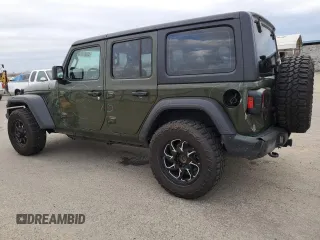 2023 Jeep Wrangler Sport S with VIN 1C4HJXDG4PW510259, listed as a Copart auction lot 45361515 with 26,162 mi miles and Salvage Title. Bid and sale history available at DreamBid. Image 2.