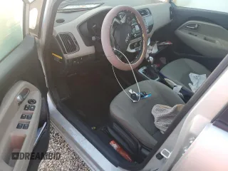 2016 Kia Rio LX with VIN KNADM5A35G6621492, listed as a Copart auction lot 74550634 with Not Provided miles and Non Repairable. Bid and sale history available at DreamBid. Image 8.