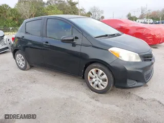 2012 Toyota Yaris L with VIN JTDKTUD31CD539509, listed as a IAAI auction lot 41524510 with 119,330 mi miles. Bid and sale history available at carsss.com. Image 1.