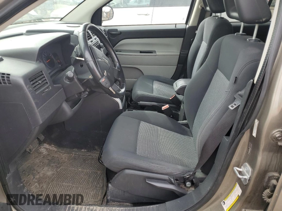 2008 Jeep Compass Sport with VIN 1J8FF47W68D639328, listed as a Copart auction lot 50756395 with 242,557 mi miles and Salvage Title. Bid and sale history available at carsss.com. Image 7.