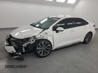 2021 Toyota Corolla SE with VIN 5YFS4MCE6MP080976, listed as a Copart auction lot 48198615 with 0 mi miles and Salvage Title. Bid and sale history available at carsss.com. Image 1.