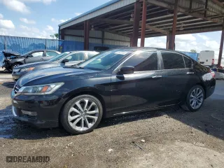 2015 Honda Accord Sedan Sport with VIN 1HGCR2F56FA084556, listed as a Copart auction lot 51522165 with 154,812 mi miles and Salvage Title. Bid and sale history available at carsss.com. Image 1.