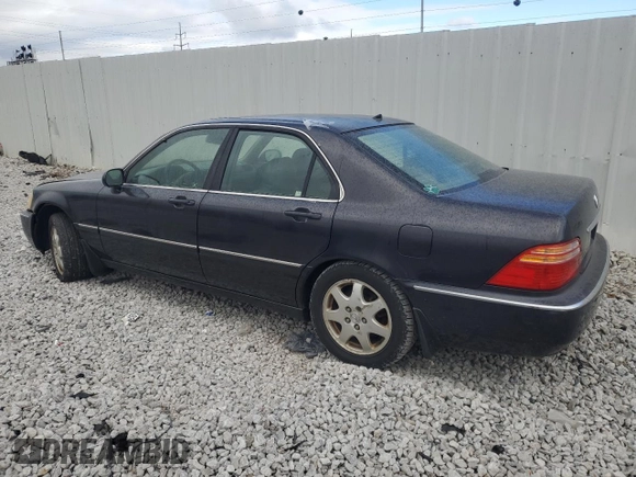 2002 Acura RL with VIN JH4KA96502C004028, listed as a Copart auction lot 74913914 with 220,819 mi miles and Salvage Title. Bid and sale history available at carsss.com. Image 2.