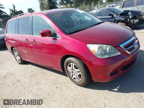 2006 Honda Odyssey EX-L with VIN 5FNRL38636B403831, listed as a IAAI auction lot 42004829 with 149,066 mi miles. Bid and sale history available at carsss.com. Image 1.