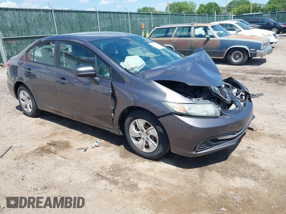 2015 Honda Civic LX with VIN 19XFB2F5XFE097890, listed as a IAAI auction lot 42208857 with 93,964 mi miles and . Bid and sale history available at DreamBid. Image 1.