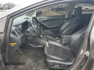 2014 Kia Forte EX with VIN KNAFZ4A81E5078791, listed as a Copart auction lot 46896975 with 148,551 mi miles and Salvage Title. Bid and sale history available at carsss.com. Image 7.