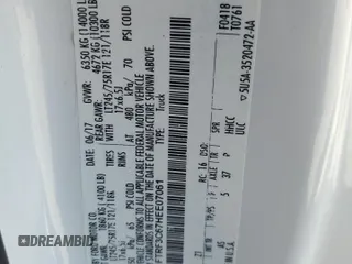 2017 Ford F-350 с VIN 1FTRF3C67HEE07061, выставлен на аукционе Copart как лот 46672235 с пробегом 122 716 миль миль и Списание • Salvage title. История ставок и продаж доступна на DreamBid. Изображение 13.