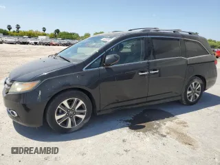 2016 Honda Odyssey Touring Elite with VIN 5FNRL5H90GB060449, listed as a Copart auction lot 46656985 with 301,310 mi miles and Clean Title. Bid and sale history available at carsss.com. Image 1.