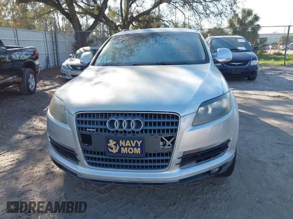 2008 Audi Q7 3.6L with VIN WA1AY74L98D037413, listed as a IAAI auction lot 41508182 with 191,771 mi miles. Bid and sale history available at carsss.com. Image 6.