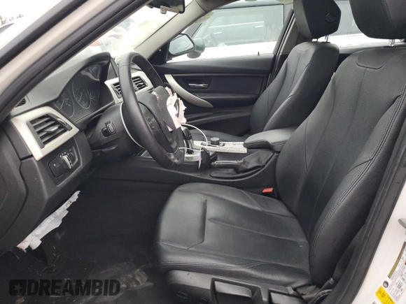 2017 BMW 3 Series 320i with VIN WBA8E1G35HNU16356, listed as a Copart auction lot 44408015 with 153,438 mi miles and Salvage Title. Bid and sale history available at carsss.com. Image 7.