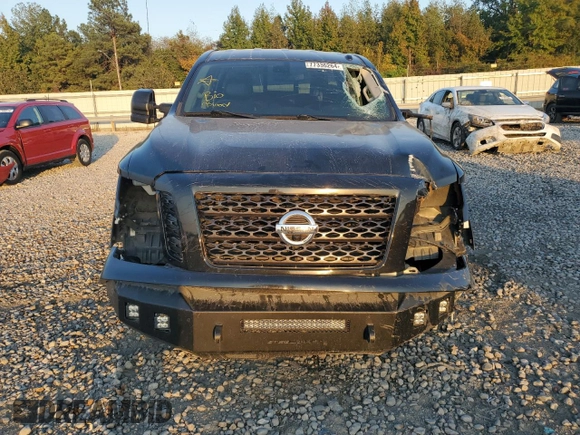 2019 Nissan Titan Pro-4X z VIN 1N6AA1E53KN525603, wystawiony jako Copart lot #77336264 z przebiegiem 64 507 mil mil oraz Szkoda całkowita • Salvage title. Historia ofert i sprzedaży dostępna na DreamBid. Obrazek 5.